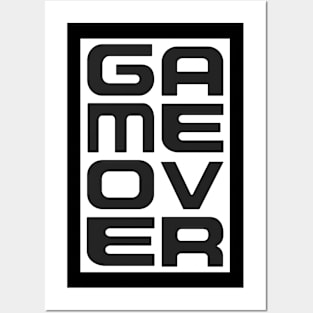 Game over Posters and Art